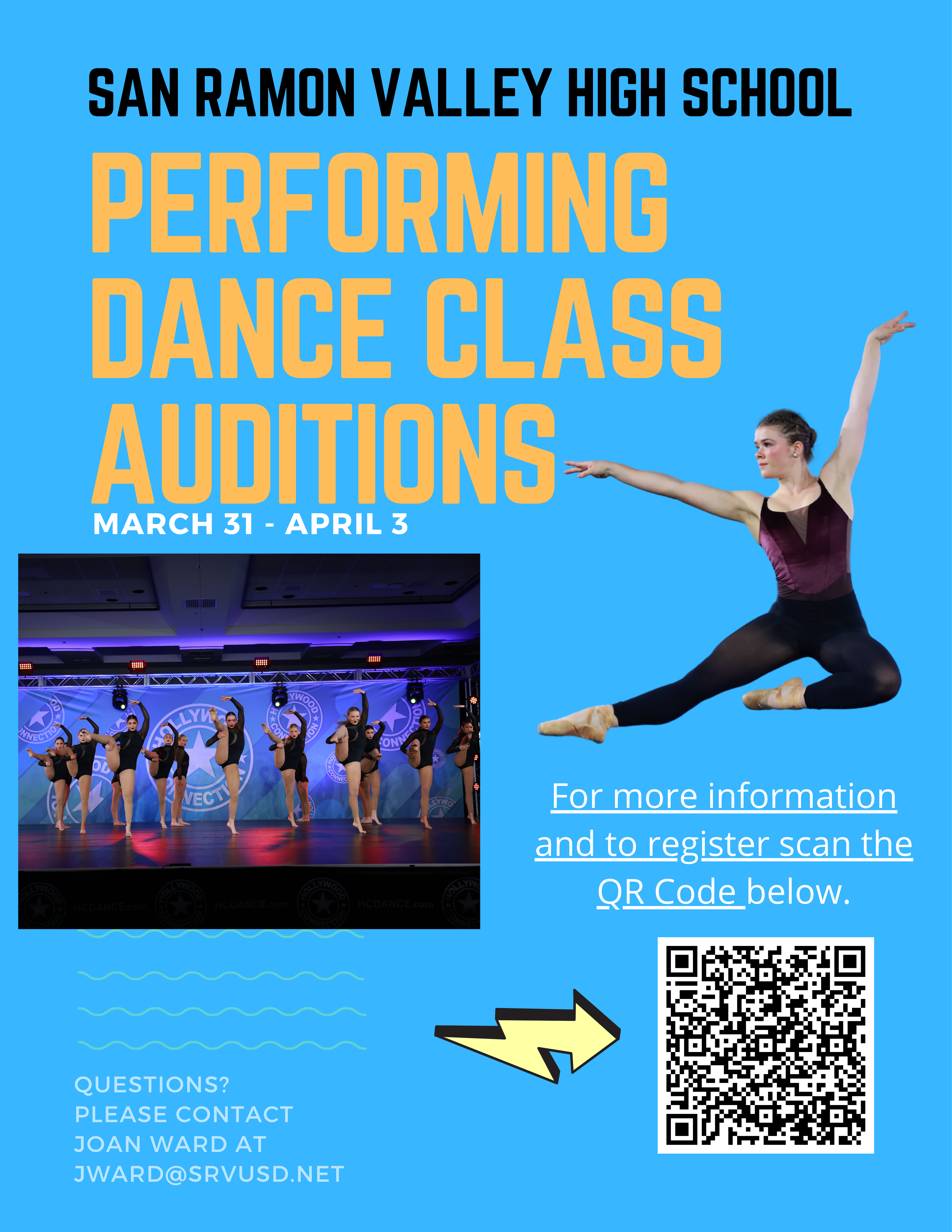 Winter Dance Show Poster
