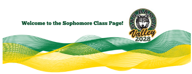 class of 2028 banner with wolf logo