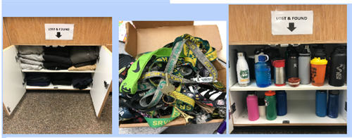 lost and found cupboard